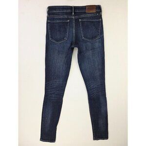 Lucky Brand 27X32 Womens Size 4/27 Long Stella Skinny Blue Denim Logo Tag Jeans